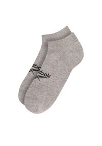 Skarpety Niskie Unisex Reebok. Kolor: szary