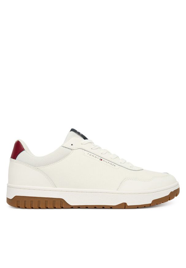 TOMMY HILFIGER - Sneakersy Tommy Hilfiger. Kolor: biały