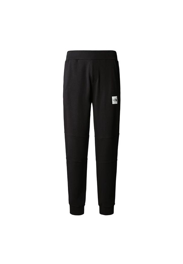 Spodnie The North Face Fine 0A827GJK31 - czarne. Kolor: czarny. Materiał: bawełna