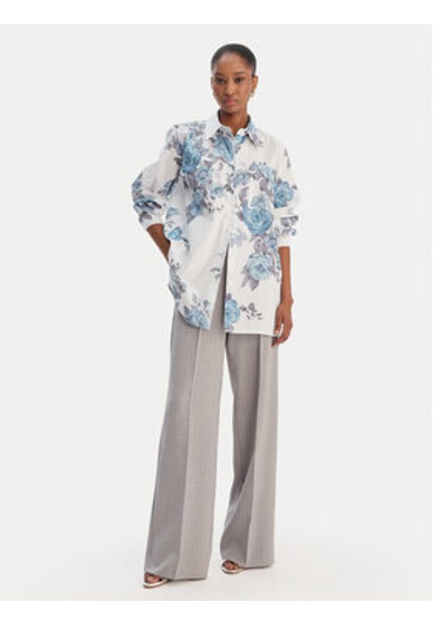 Marella Koszula Amici 2613111101 Błękitny Regular Fit. Kolor: niebieski. Materiał: bawełna