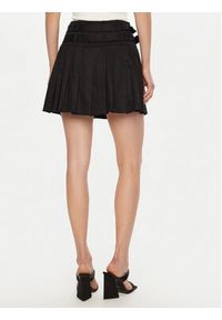 Guess Spódnica mini W5RD75 WGXM2 Czarny Regular Fit. Kolor: czarny. Materiał: syntetyk