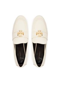 Tory Burch Loafersy Eleanor Loafer 158204 Écru. Materiał: skóra #6