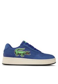 Lacoste Sneakersy Ace Clip 123 1 Sma 745SMA00212S2 Granatowy. Kolor: niebieski. Materiał: nubuk, skóra