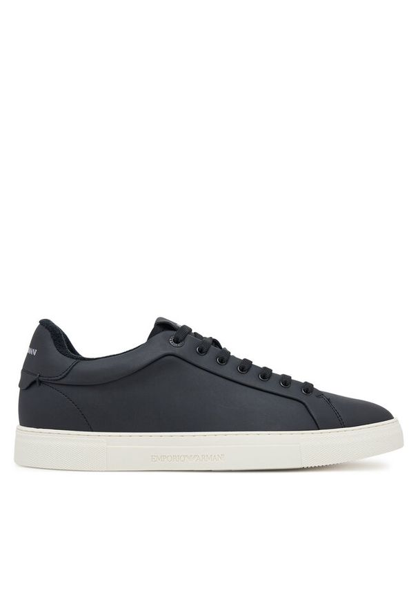 Sneakersy Emporio Armani. Kolor: czarny
