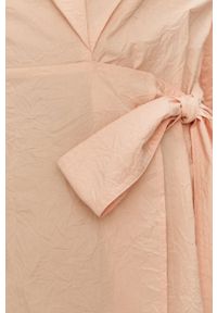 Beatrice B Bluzka damska kolor różowy gładka. Okazja: na co dzień. Kolor: różowy. Materiał: materiał. Wzór: gładki. Styl: casual #5