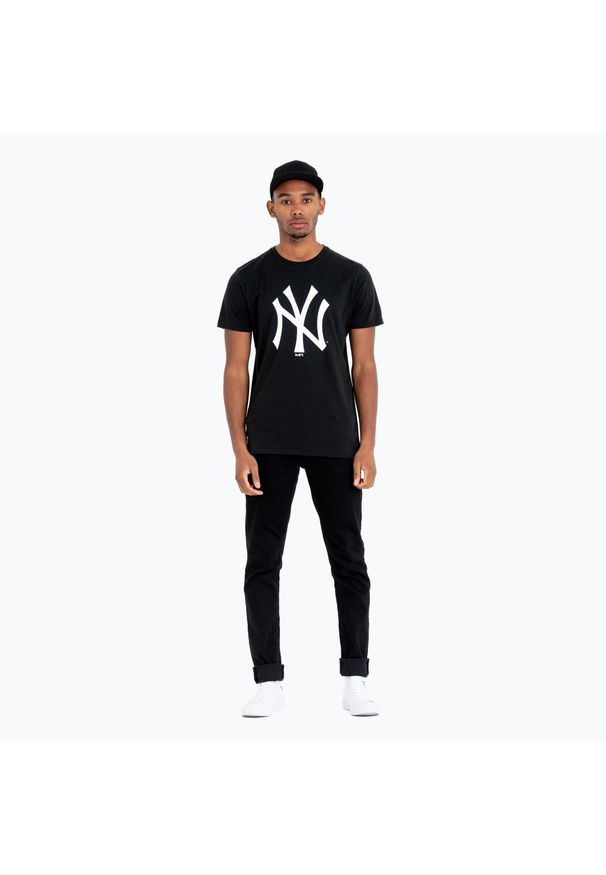 Koszulka męska New Era NOS MLB Rregular New York Yankees. Kolor: czarny