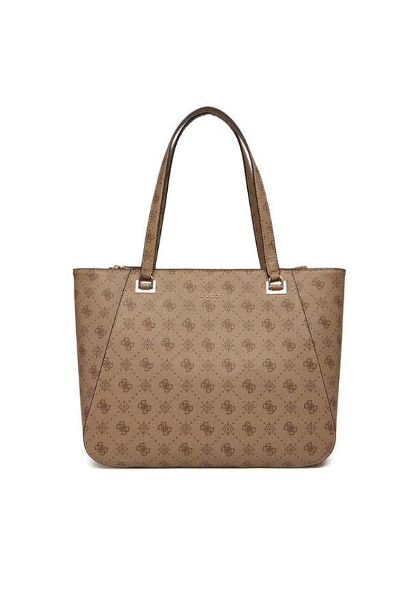 Guess Torebka Calebra Travel TWLP95 36024 Beżowy. Kolor: beżowy. Materiał: skórzane