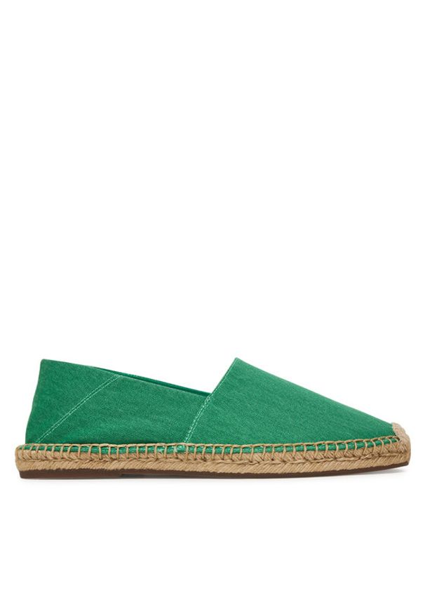 Polo Ralph Lauren Espadryle Cevio Washed Canvas 803P07659002 Zielony. Kolor: zielony. Materiał: materiał