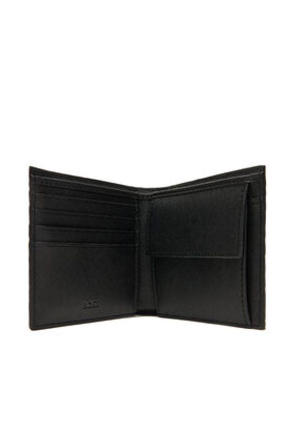BOSS Duży Portfel Męski Zair Ml 50548816 Czarny. Kolor: czarny. Materiał: skóra