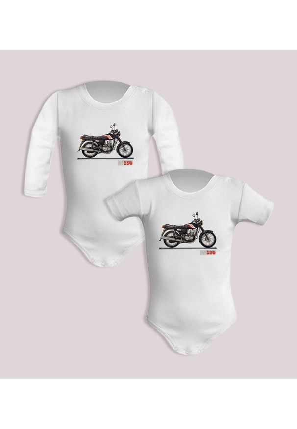 nikiniki - Jawa — body (Rozmiar: 6M; Długość rękawa: krótki; Rodzaj nadruku: Jawa). Materiał: bawełna. Wzór: nadruk