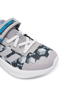 Adidas - adidas Sneakersy Minecraft Fortarun 4.0 JR1945 Szary. Kolor: szary. Materiał: materiał #5