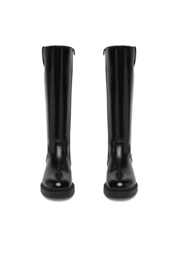 Jenny - JENNY Kozaki CEO-R25AW09100 Czarny. Kolor: czarny. Materiał: materiał, syntetyk