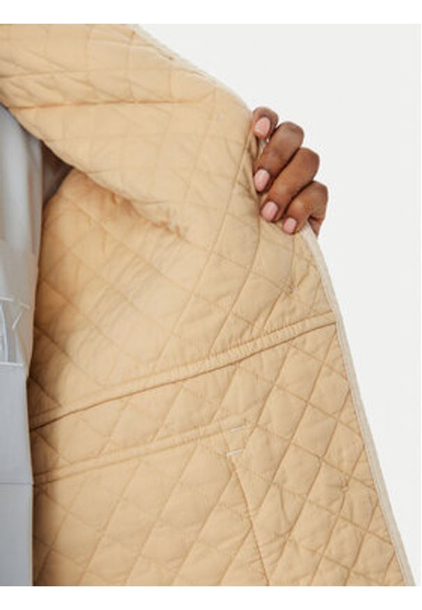 Weekend Max Mara Kurtka przejściowa 2515081081650 Beżowy Regular Fit. Kolor: beżowy. Materiał: bawełna