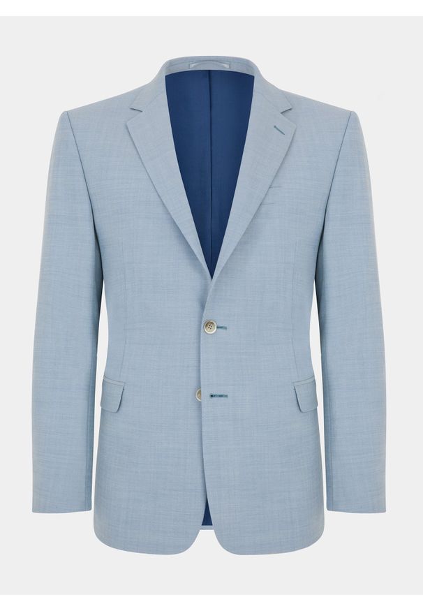 Pako Lorente - PAKO LORENTE – Marynarka garniturowa P21SP-3G-055-N. Okazja: na wesele, na ślub cywilny. Materiał: wełna, elastan. Wzór: kratka. Styl: elegancki