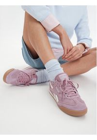 Reebok Sneakersy SS-CAMPIO XT 100245003 Fioletowy. Kolor: fioletowy. Materiał: zamsz, skóra #2