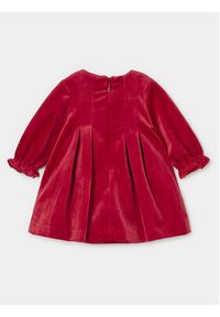 Mayoral Sukienka elegancka 2.854 Czerwony Regular Fit. Kolor: czerwony. Materiał: syntetyk. Styl: elegancki #3