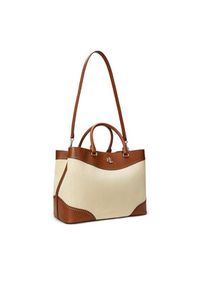 Lauren Ralph Lauren - LAUREN RALPH LAUREN Torebka Marcy 431966776001 Beżowy. Kolor: beżowy #3