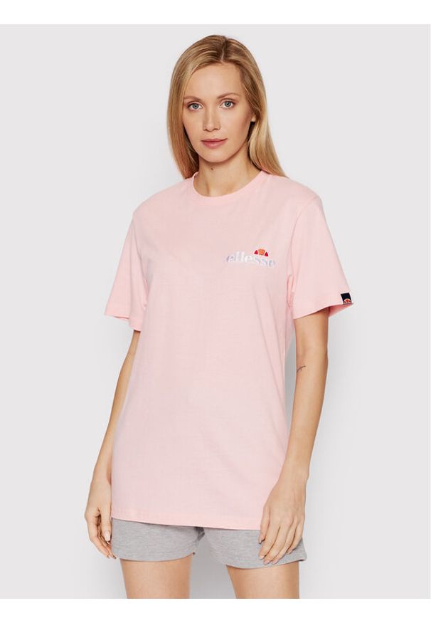 Ellesse T-Shirt Kittin SGK13290 Różowy Regular Fit. Kolor: różowy. Materiał: bawełna
