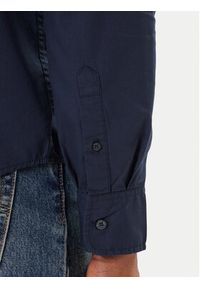 Mustang Koszula Canton 1016951 Granatowy Slim Fit. Kolor: niebieski. Materiał: bawełna #4