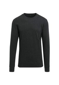 BUILD YOUR BRAND - Wrzosowa, Lekka Bluza Z Okrągłym Dekoltem Unisex Dla Dorosłych. Kolor: szary, brązowy, wielokolorowy