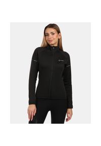 Damska polarowa warstwa środkowa Kilpi JUNIE-W. Kolor: czarny. Materiał: polar. Sezon: zima. Sport: narciarstwo #1