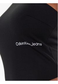 Calvin Klein Jeans Sukienka codzienna J20J220757 Czarny Slim Fit. Okazja: na co dzień. Kolor: czarny. Materiał: wiskoza, syntetyk. Typ sukienki: proste. Styl: casual