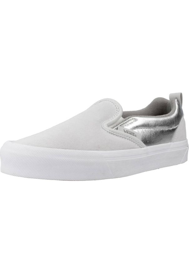 Tenisówki Vans Model Knu Slip Kolor Srebrny. Kolor: szary. Materiał: tkanina, skóra