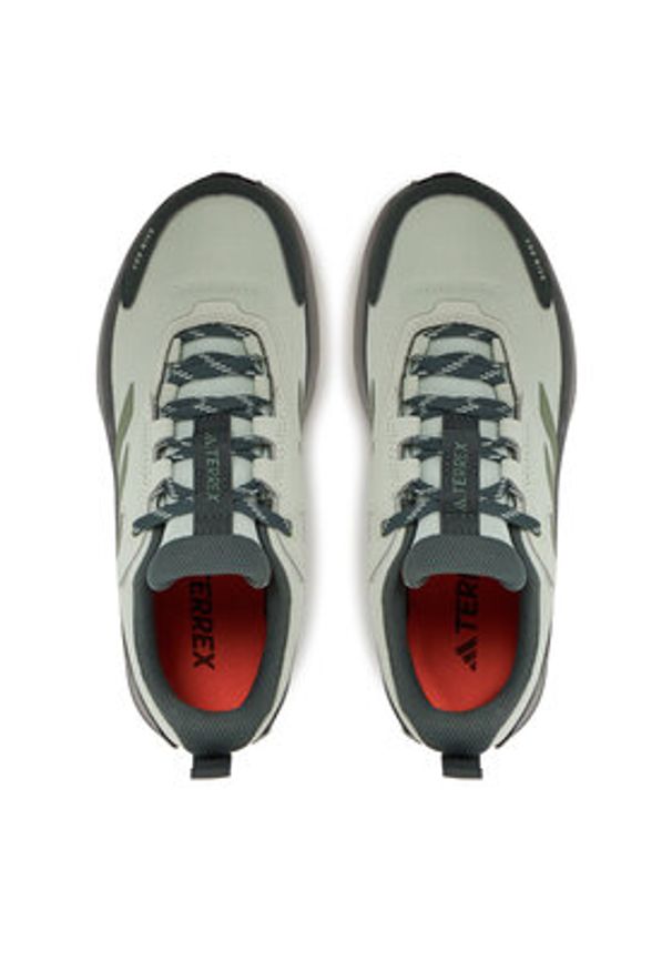 Adidas - adidas Trekkingi Terrex Anylander Rain.Rdy JI1320 Zielony. Kolor: zielony. Materiał: materiał