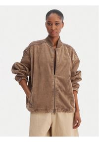 Adidas - adidas Bluza Corduroy Sst KD8781 Brązowy Oversize. Kolor: brązowy. Materiał: bawełna #1