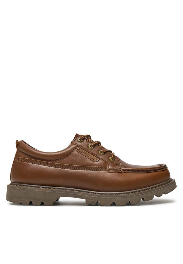 CATerpillar Półbuty Colorado Moc Toe Low P726071 Brązowy. Kolor: brązowy. Materiał: skóra