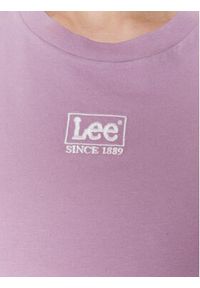 Lee T-Shirt L49EEHA39 112333683 Fioletowy Regular Fit. Kolor: fioletowy. Materiał: bawełna #5