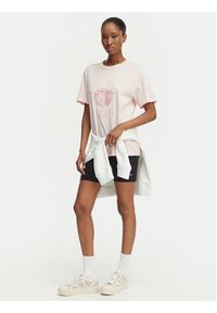 Guess T-Shirt V6GI14 K2981 Różowy jasny Relaxed Fit. Kolor: różowy. Materiał: bawełna #4