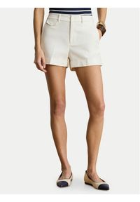 Lauren Ralph Lauren - LAUREN RALPH LAUREN Szorty materiałowe 200925278001 Biały Straight Fit. Kolor: biały. Materiał: bawełna #1