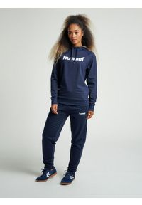 Bluza sportowa z kapturem damska Hummel Go Cotton Logo Hoodie Woman. Typ kołnierza: kaptur. Kolor: niebieski