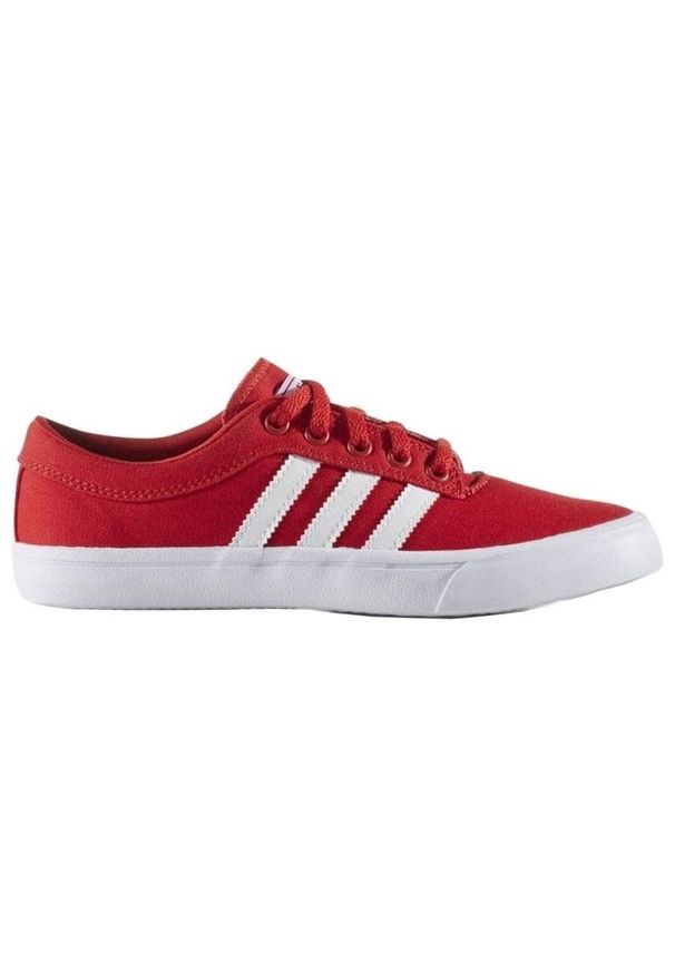 Adidas - Buty adidas Originals Sellwood M BB8701 czerwone. Okazja: na co dzień. Zapięcie: pasek. Kolor: czerwony. Materiał: guma, syntetyk, materiał. Szerokość cholewki: normalna. Wzór: paski. Sezon: lato. Styl: casual, klasyczny