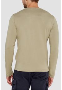 Aeronautica Militare - AERONAUTICA MILITARE Beżowy męski longsleeve, Rozmiar L. Kolor: beżowy. Długość rękawa: długi rękaw #4