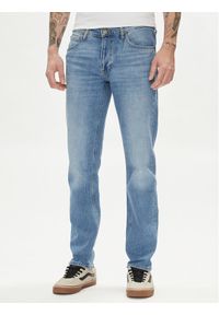 Lee Jeansy Daren 112349214 Niebieski Straight Fit. Kolor: niebieski