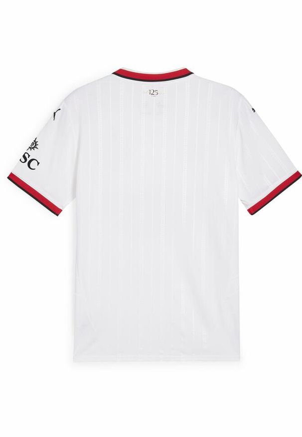 Puma - Męska koszulka wyjazdowa AC Milan 24/25 PUMA White. Kolor: biały. Materiał: jersey