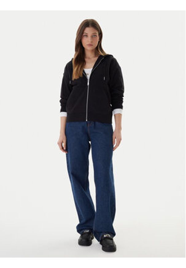 Calvin Klein Jeans Bluza Archive Logo LV047B237G Czarny Regular Fit. Kolor: czarny. Materiał: bawełna