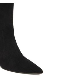 Stuart Weitzman Kozaki Vinnie Zip SM588 Czarny. Kolor: czarny. Materiał: skóra, zamsz #4