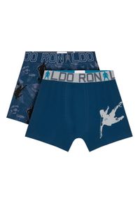 Cristiano Ronaldo CR7 Komplet 2 par bokserek 8400-51 Kolorowy. Materiał: bawełna. Wzór: kolorowy