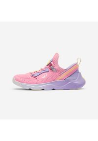 Buty sportowe dla dzieci Decathlon Playful Easy. Kolor: różowy. Materiał: skóra. Szerokość cholewki: normalna