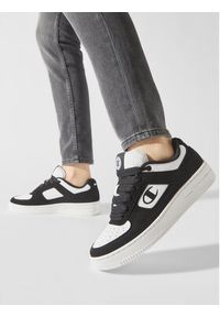 Champion Sneakersy Low Cut Shoe Foul Play Skate S22120-KK002 Czarny. Kolor: czarny. Materiał: skóra. Sport: skateboard #6