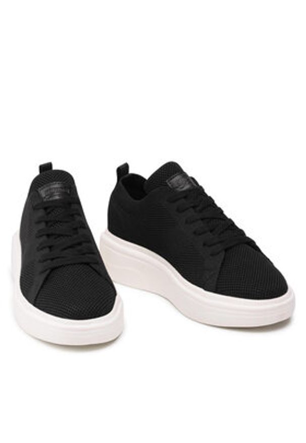 Sprandi Sneakersy WP-S22C168A-2 Czarny. Kolor: czarny. Materiał: materiał