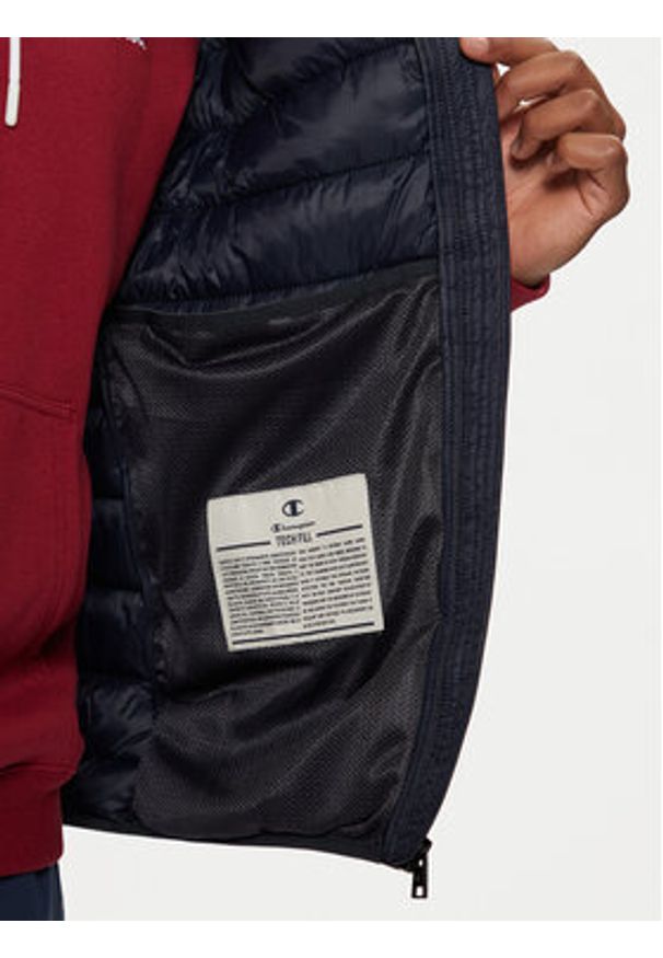 Champion Kamizelka 220341 Granatowy Regular Fit. Kolor: niebieski. Materiał: syntetyk