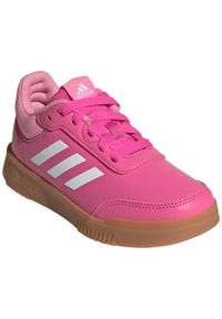 Adidas - Buty dla dzieci adidas Tensaur Sport Training Lace. Kolor: biały, różowy, wielokolorowy