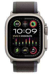 APPLE - Smartwatch Apple Watch Ultra 2 GPS + Cellular 49mm tytan + niebiesko/czarna opaska Trail rozmiar M/L. Rodzaj zegarka: smartwatch. Kolor: niebieski, wielokolorowy, czarny. Materiał: materiał. Styl: casual #3