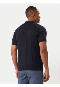 Karl Lagerfeld - KARL LAGERFELD Polo 655016 562304 Granatowy Regular Fit. Typ kołnierza: polo. Kolor: niebieski. Materiał: bawełna #4