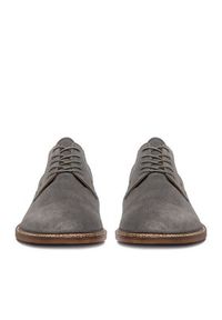Gino Rossi - GINO ROSSI Półbuty CEO-CALIBER-01 MI08 Szary. Kolor: szary. Materiał: zamsz, skóra #8
