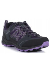 Buty trekkingowe damskie Samaris Low II Regatta. Kolor: czarny. Materiał: guma, poliester. Styl: sportowy